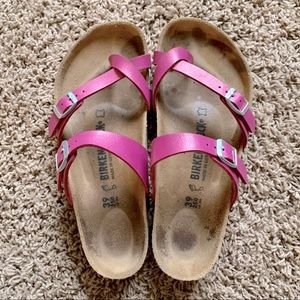 Birkenstock Mayari Sandal/Icy Metallic FushiaTulip